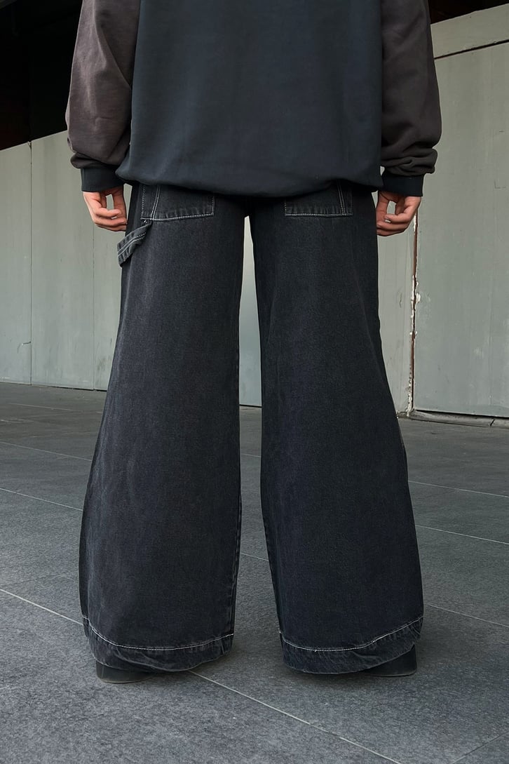 Basic Bol Paça Baggy Jean