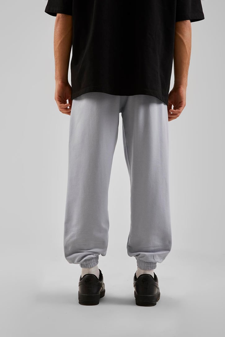 Basic Buz Gri Jogger Eşofman Altı