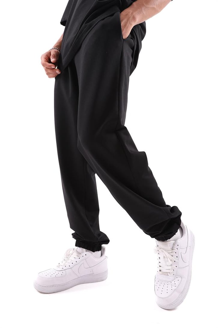 Basic Buz Gri Jogger Fit Eşofman Takımı