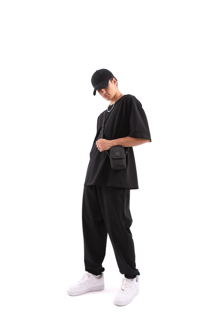 Basic Buz Gri Jogger Fit Eşofman Takımı