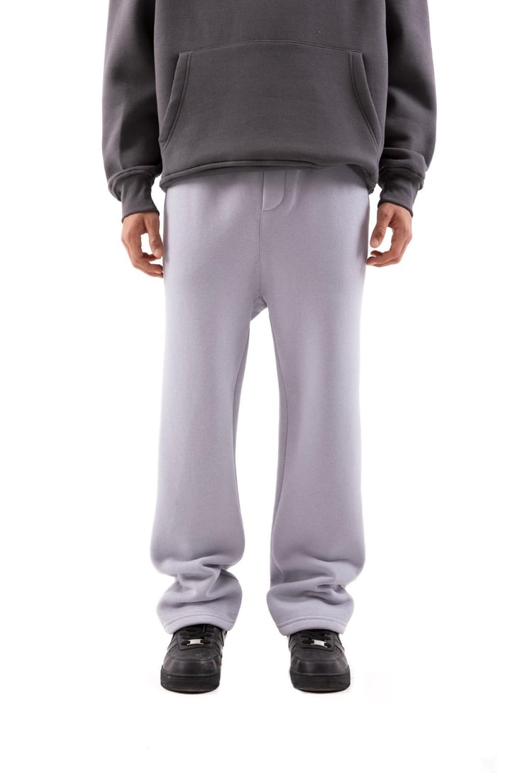 Basic Buz Gri Relax Fit Eşofman Altı