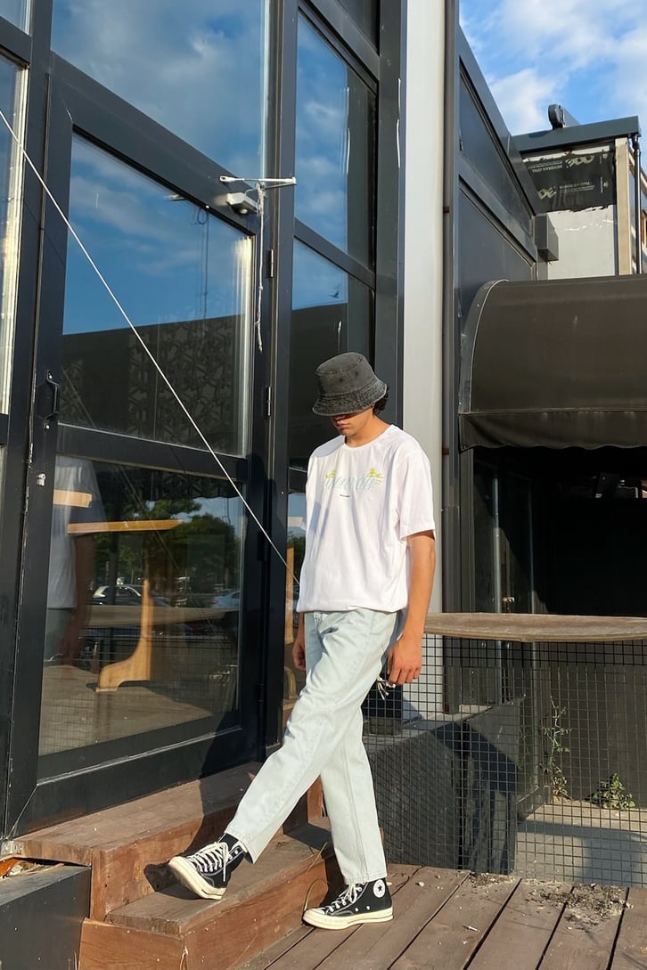 Basic Buz Mavi Mom Jean