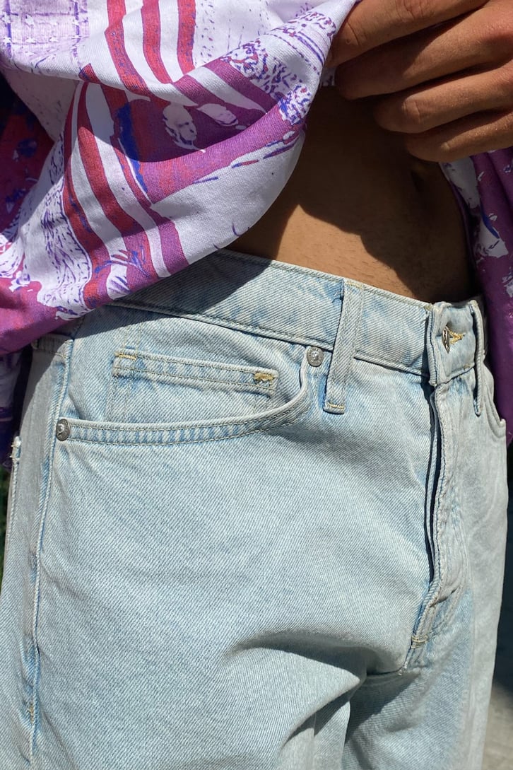 Basic Buz Mavi Regular Fit Jean
