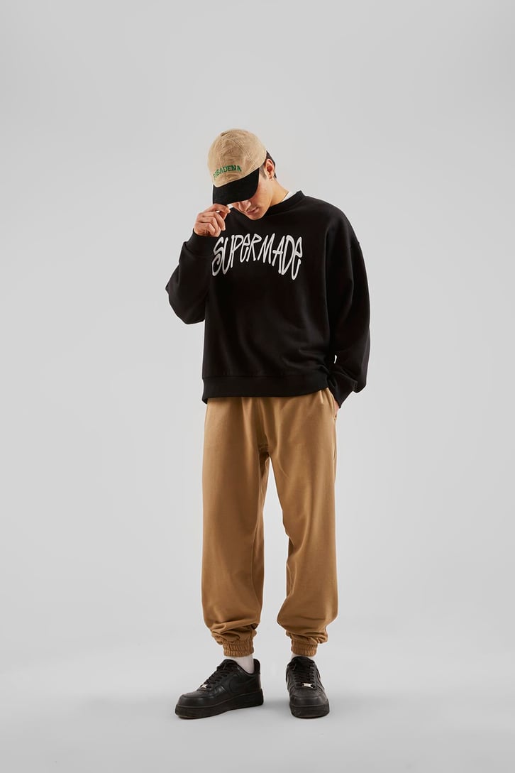 Basic Camel Jogger Eşofman Altı