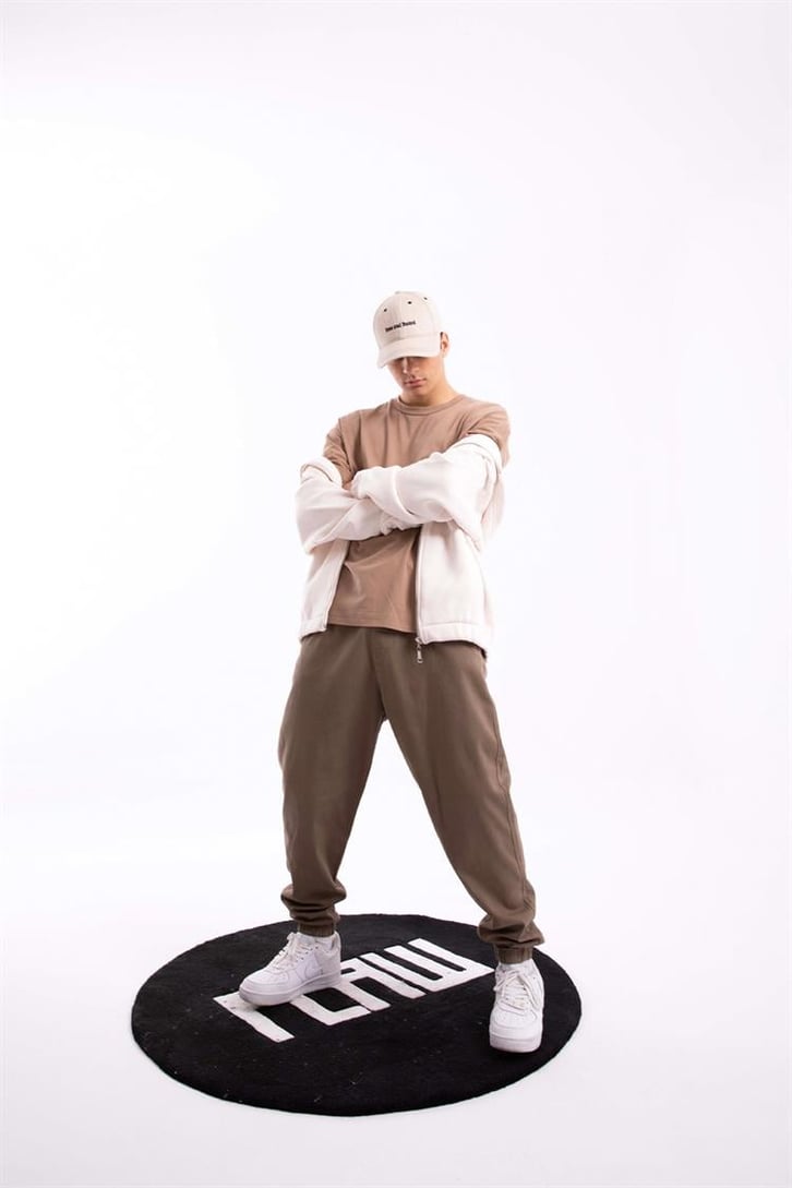 Basic Camel Oversize Tişört