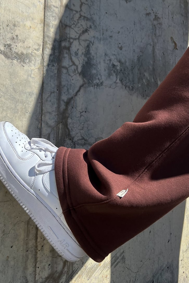 Basic Füme Relaxed Eşofman Altı