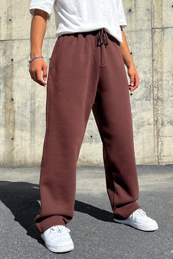 Basic Füme Relaxed Eşofman Altı