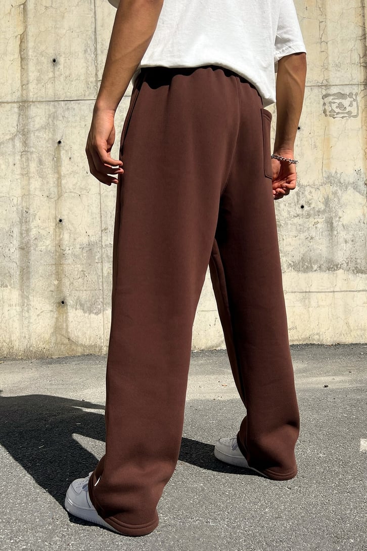 Basic Füme Relaxed Eşofman Altı