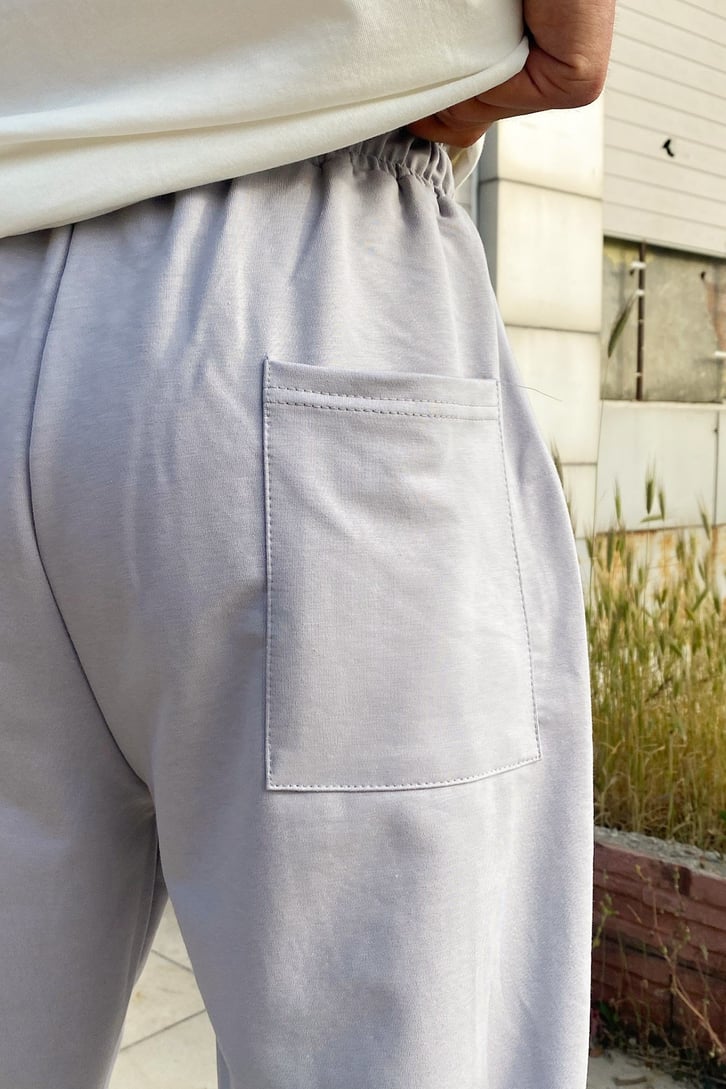 Basic Gri Jogger Eşofman