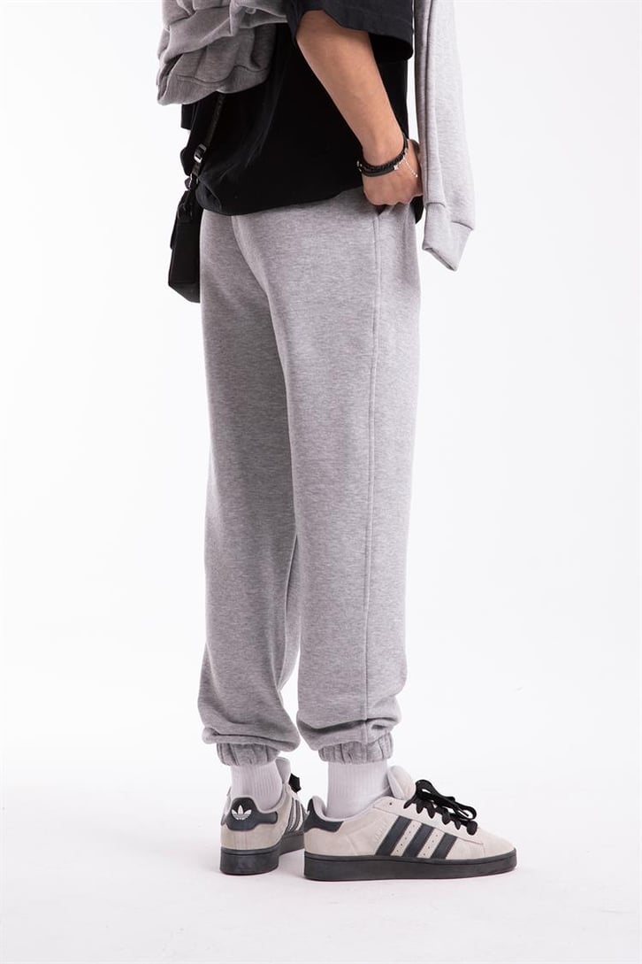 Basic Gri Jogger Fit Eşofman Altı
