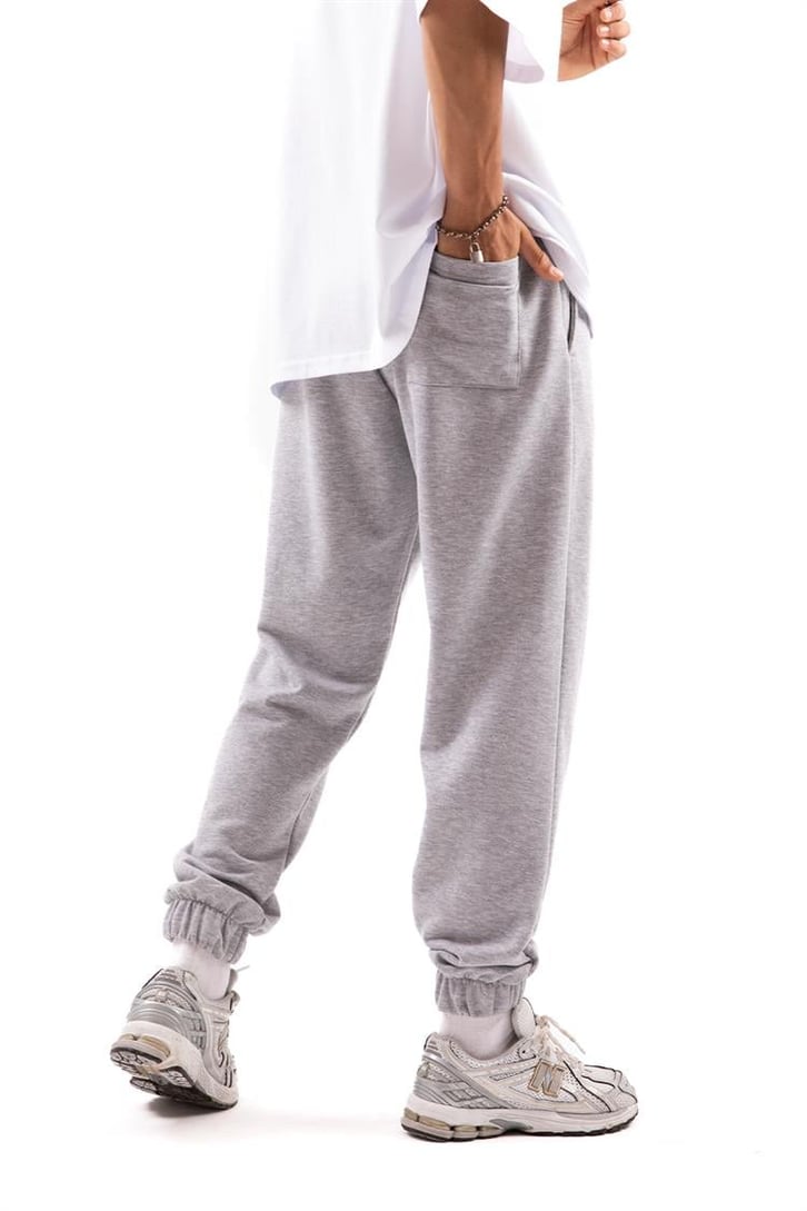 Basic Gri Jogger Fit Eşofman Altı