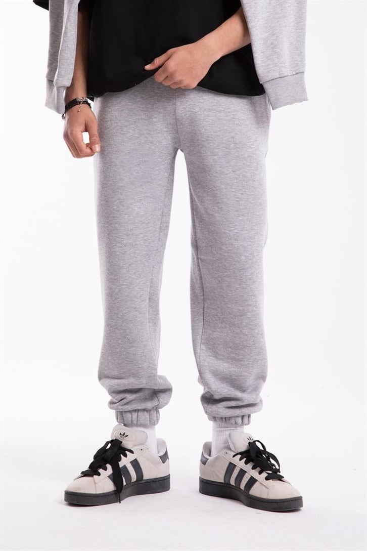 Basic Gri Jogger Fit Eşofman Altı