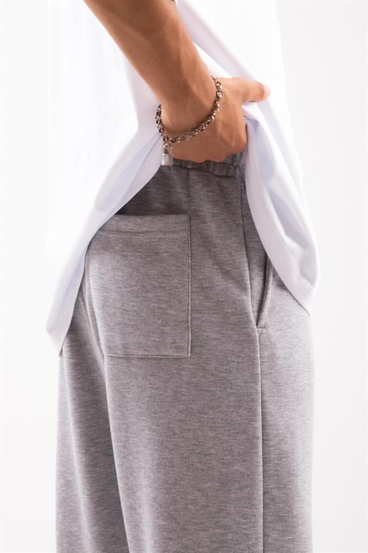 Basic Gri Jogger Fit Eşofman Altı