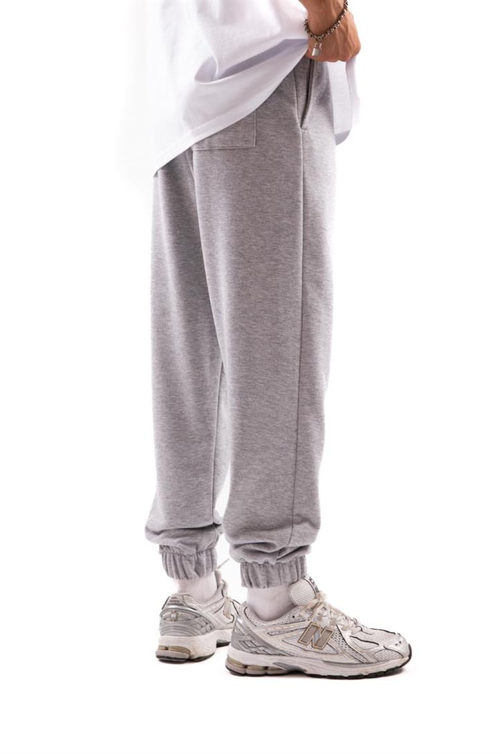 Basic Gri Jogger Fit Eşofman Altı