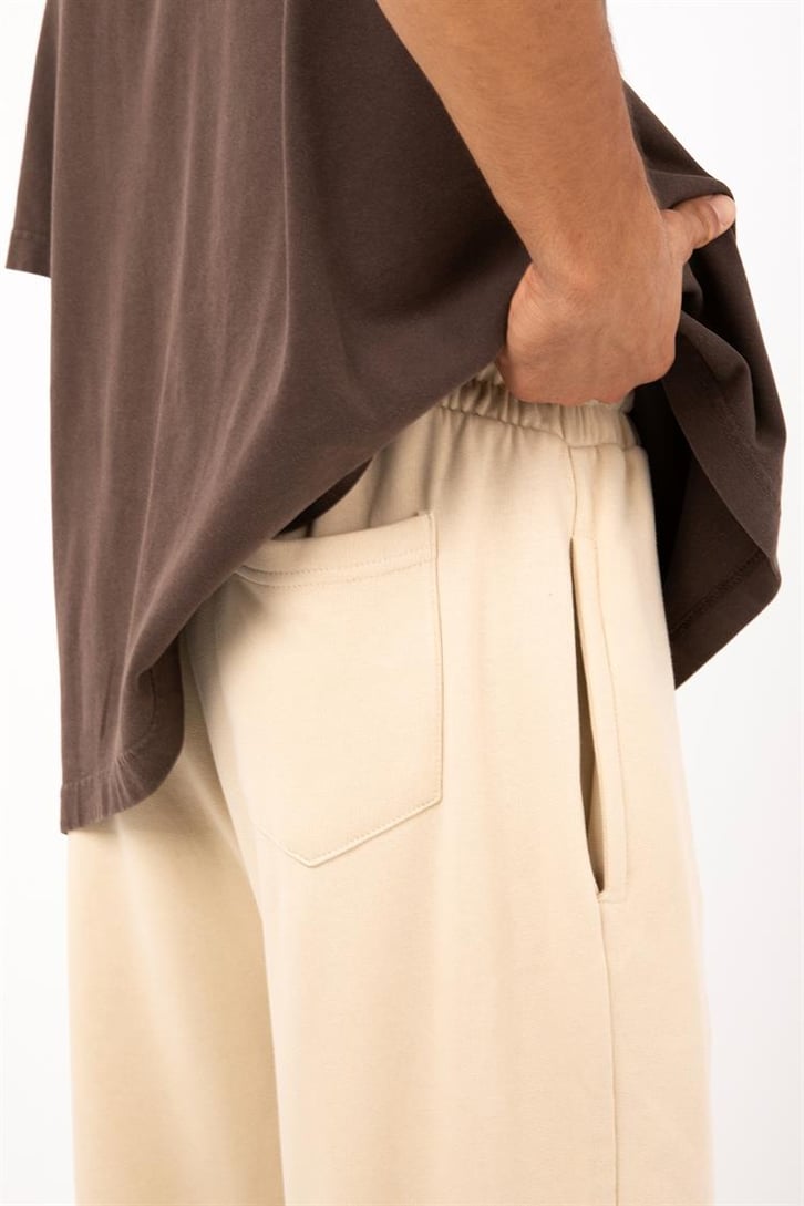 Basic Gri Melanj Jogger Eşofman Altı