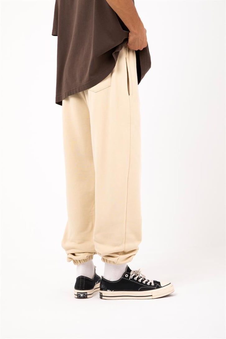 Basic Gri Melanj Jogger Eşofman Altı