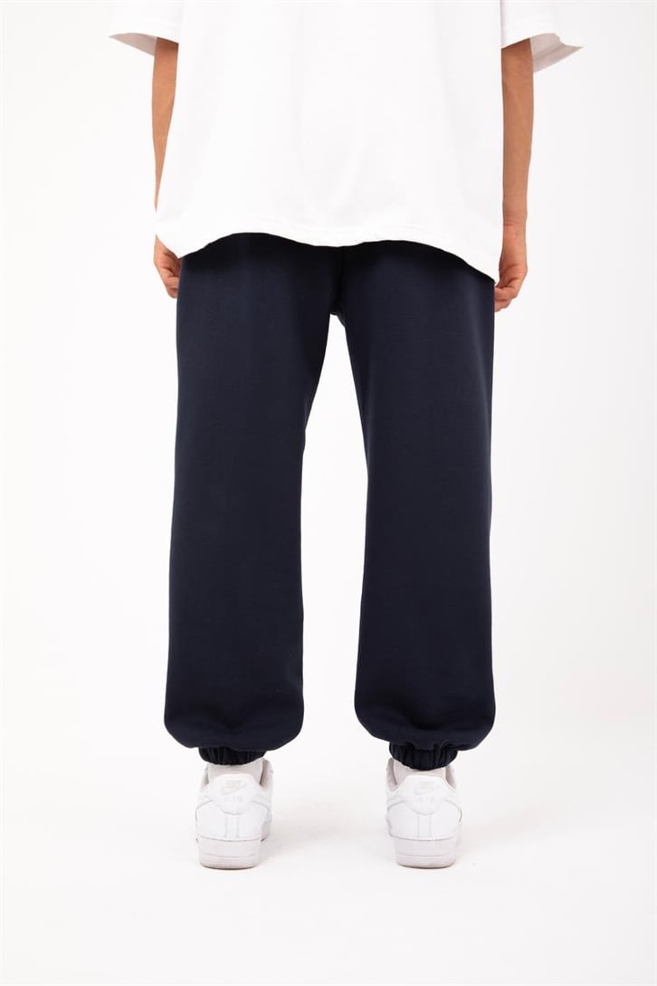 Basic Gri Melanj Jogger Eşofman Altı