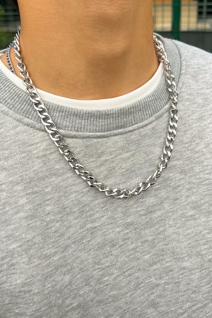 Basic Gri Oversize Sweatshirt