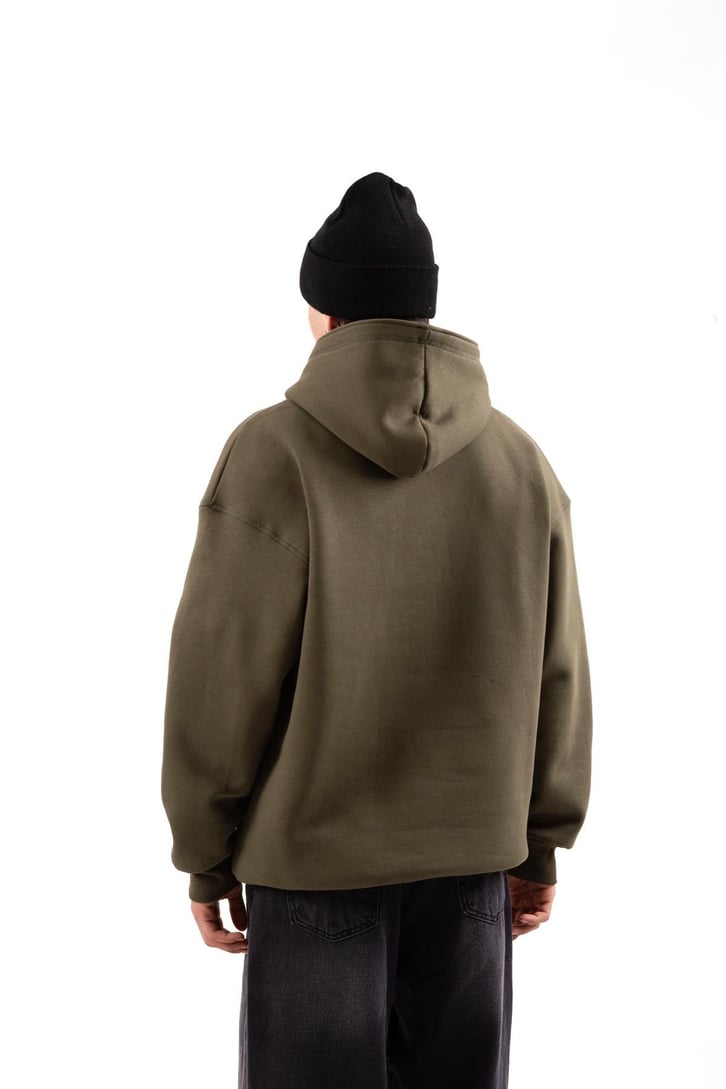 Basic Haki Oversize Hoodie