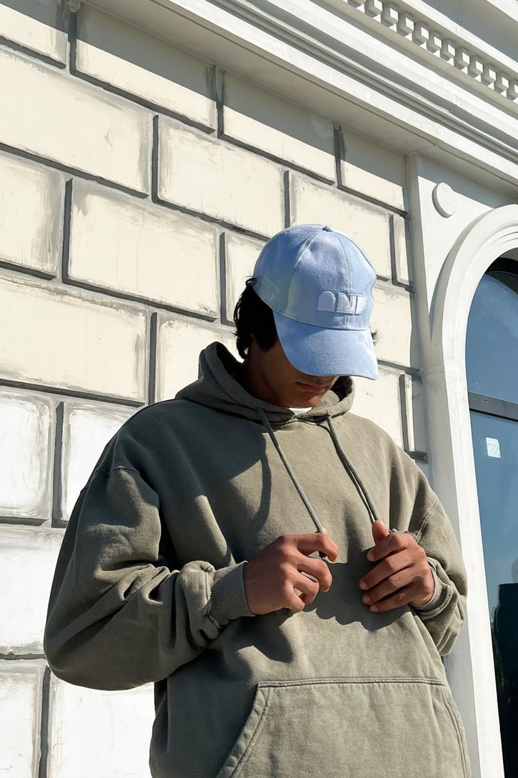 Basic Haki Oversize Sweatshirt
