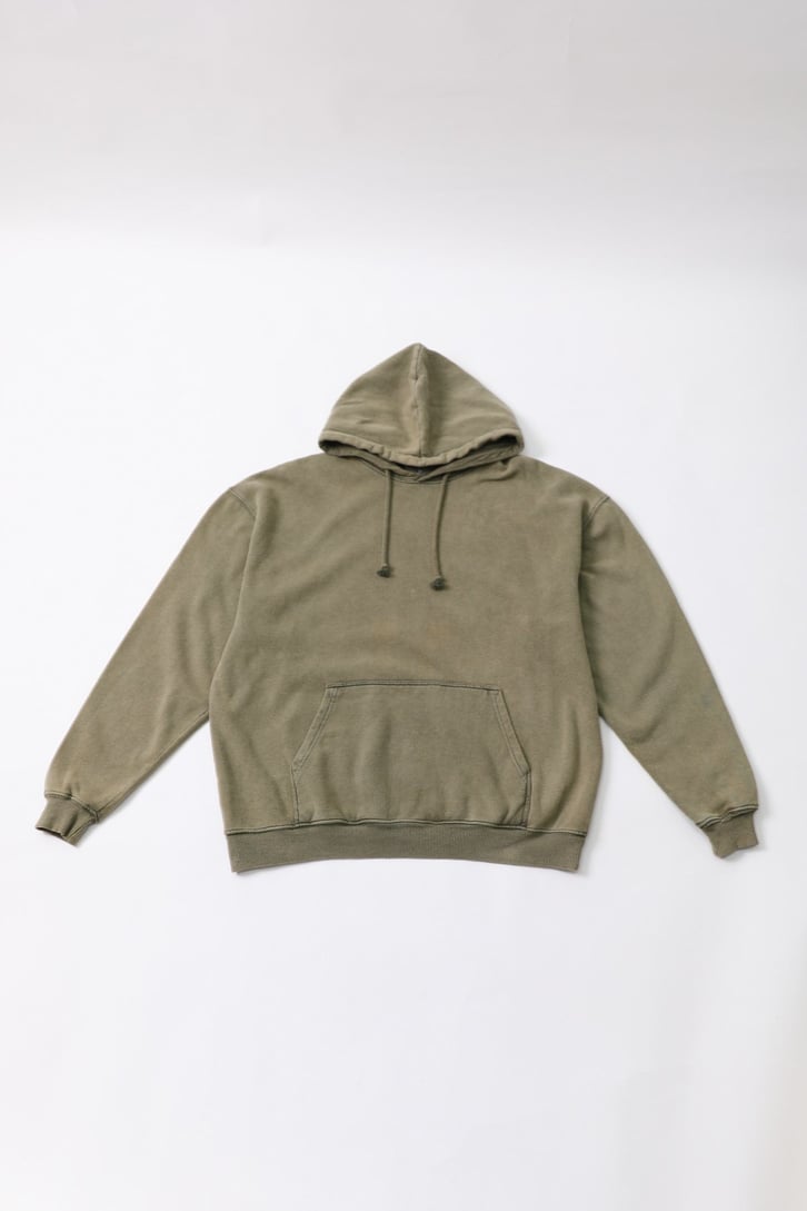 Basic Haki Oversize Sweatshirt
