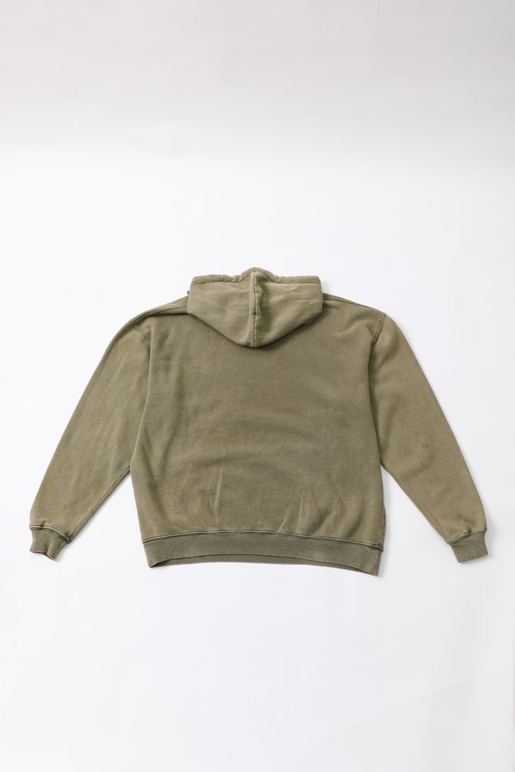Basic Haki Oversize Sweatshirt