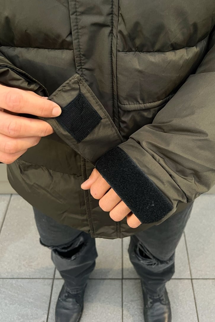 Basic Haki Şişme Mont