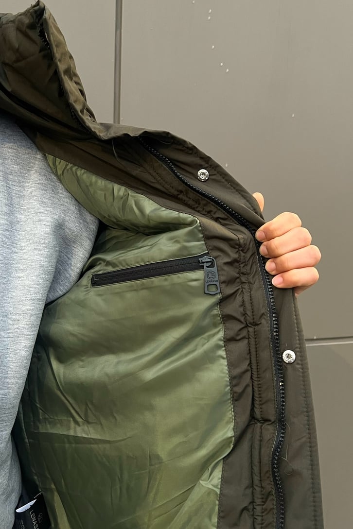 Basic Haki Şişme Mont