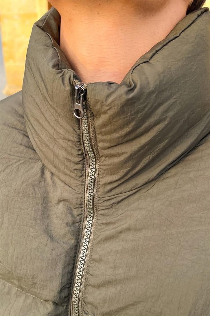 Basic Haki Şişme Mont