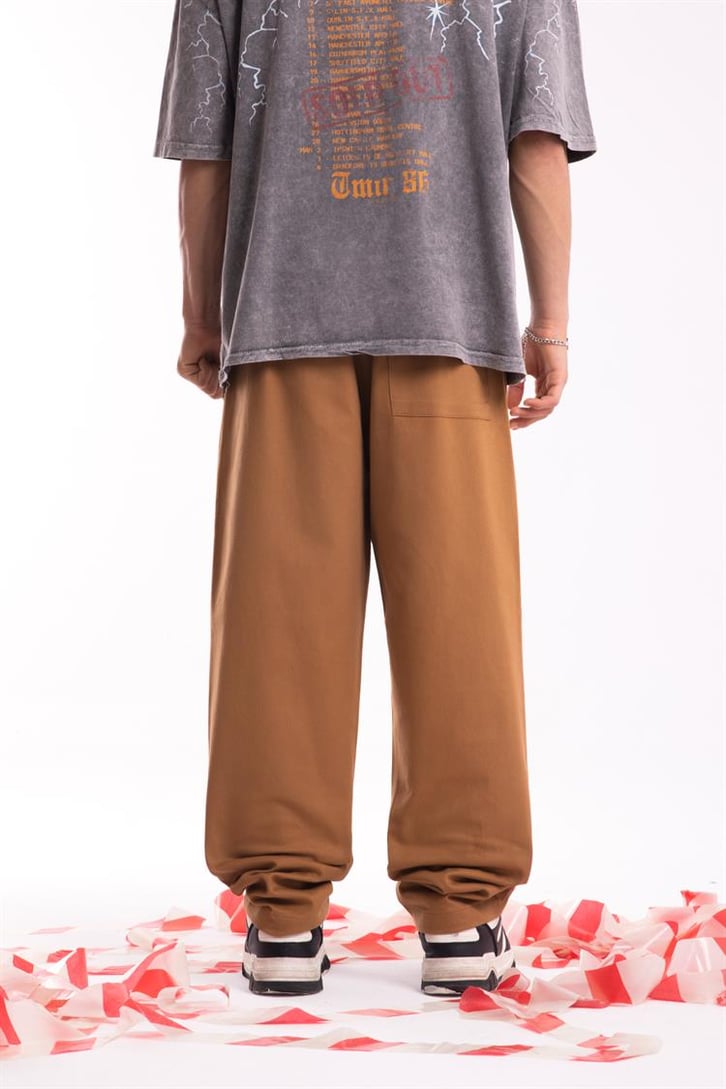 Basic Hardal Baggy Pantolon