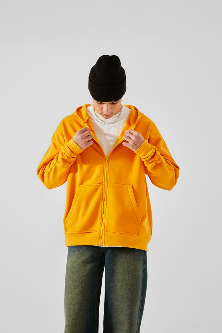 Basic Hardal Zip Hoodie