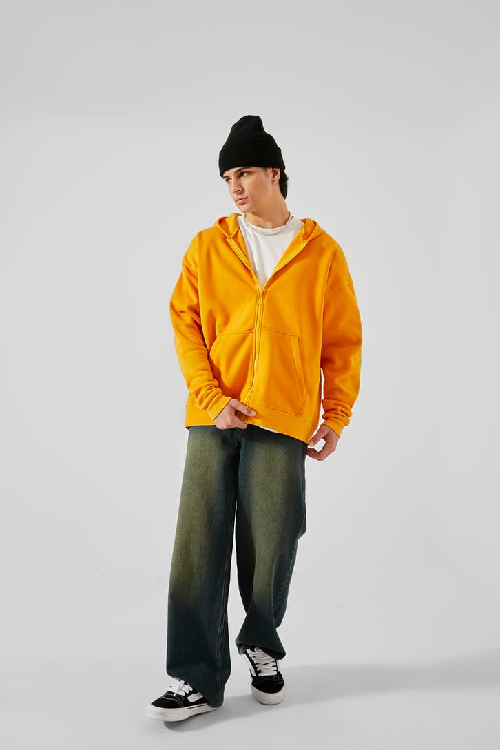 Basic Hardal Zip Hoodie