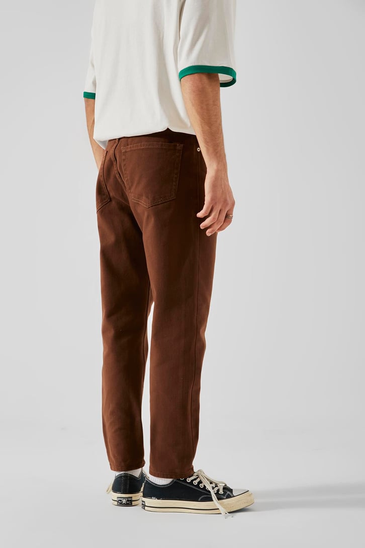 Basic Kahverengi Regular Jean