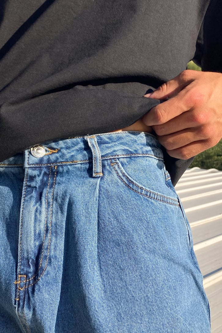 Basic Kot Mavisi Mom Jean