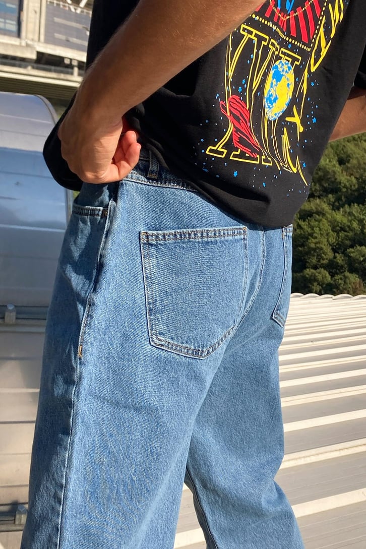 Basic Kot Mavisi Mom Jean