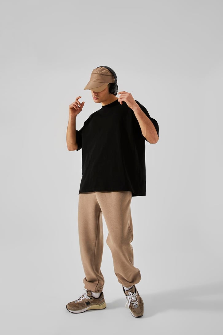 Basic Koyu Gri Jogger Eşofman Altı
