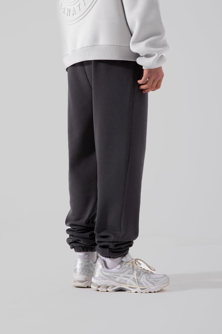 Basic Koyu Gri Jogger Eşofman Altı