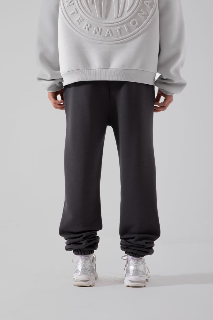 Basic Koyu Gri Jogger Eşofman Altı