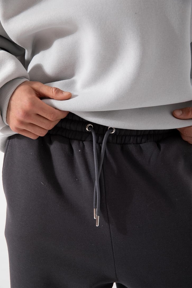 Basic Koyu Gri Jogger Eşofman Altı