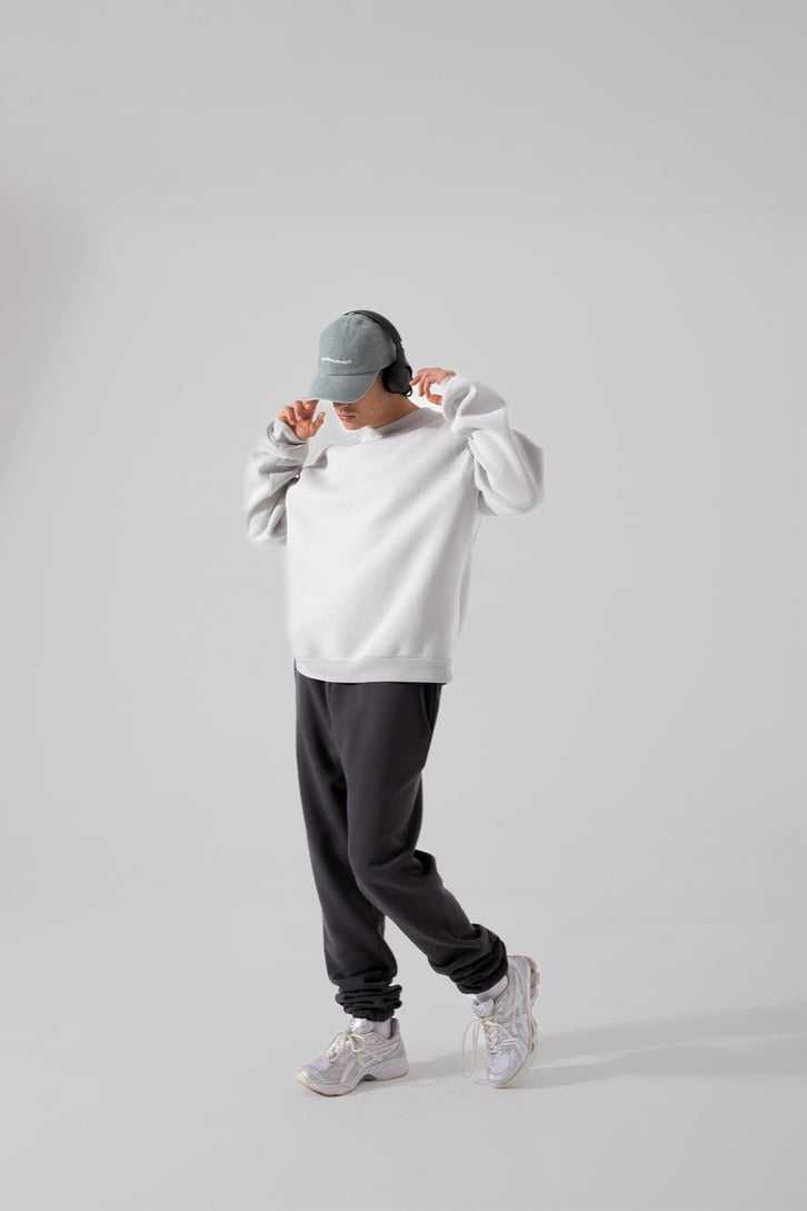 Basic Koyu Gri Jogger Eşofman Altı
