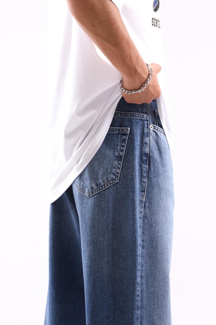 Basic Koyu Mavi Regular Fit Jean