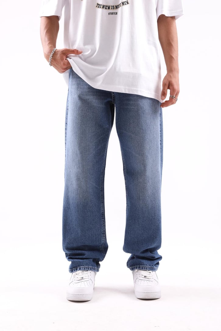 Basic Koyu Mavi Regular Fit Jean