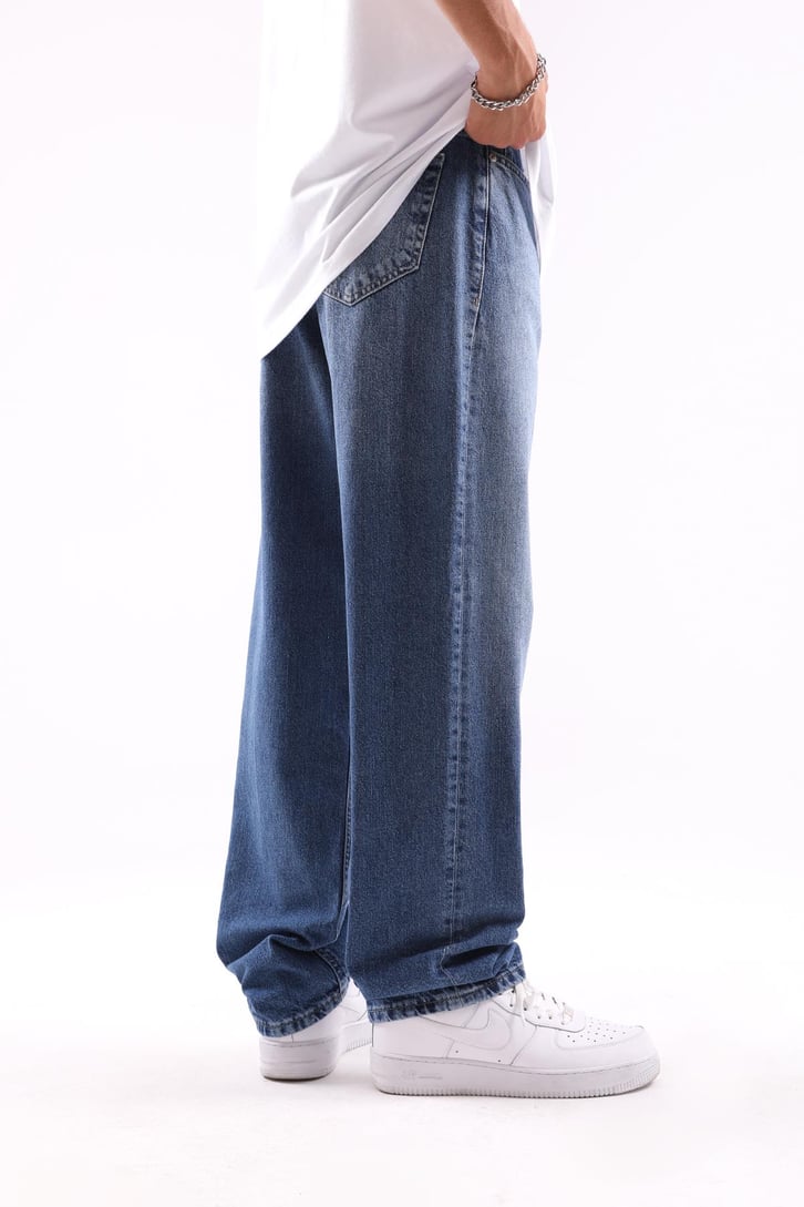 Basic Koyu Mavi Regular Fit Jean
