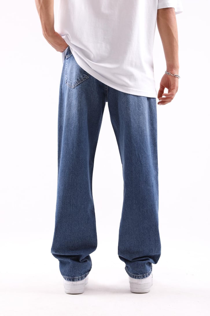 Basic Koyu Mavi Regular Fit Jean