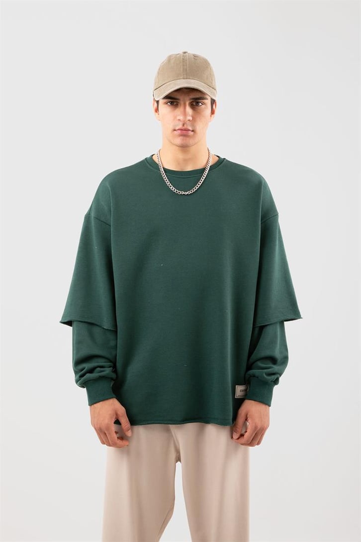 Basic Krem Kumaş Pantolon