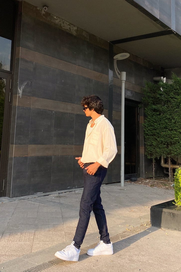 Basic Lacivert Regular Fit Jean