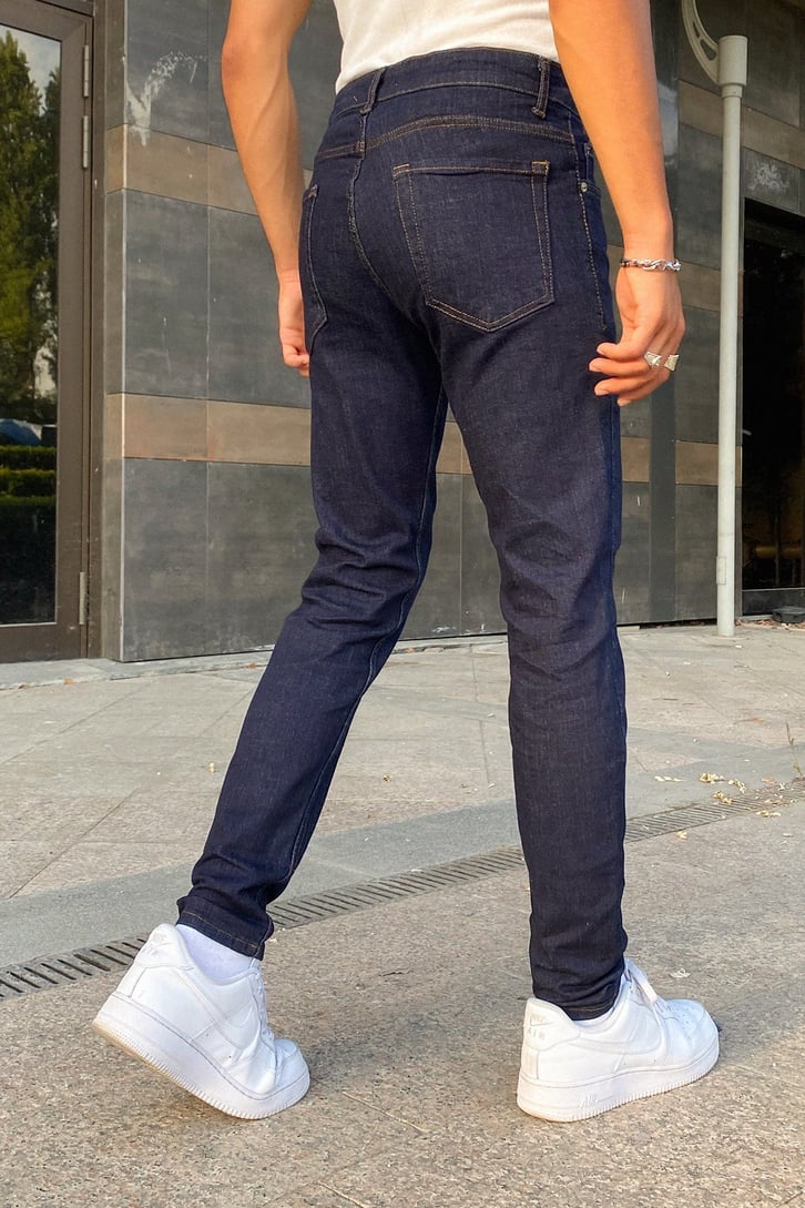 Basic Lacivert Regular Fit Jean