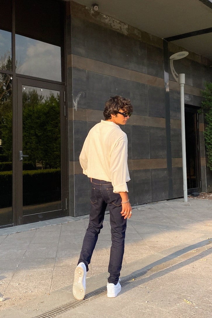 Basic Lacivert Regular Fit Jean