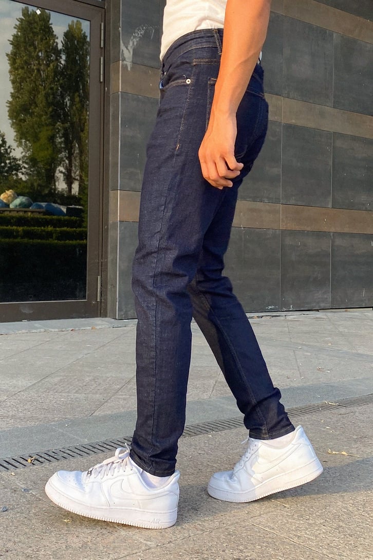 Basic Lacivert Regular Fit Jean