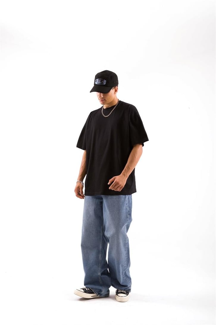 Basic Lacivert Regular Tshirt